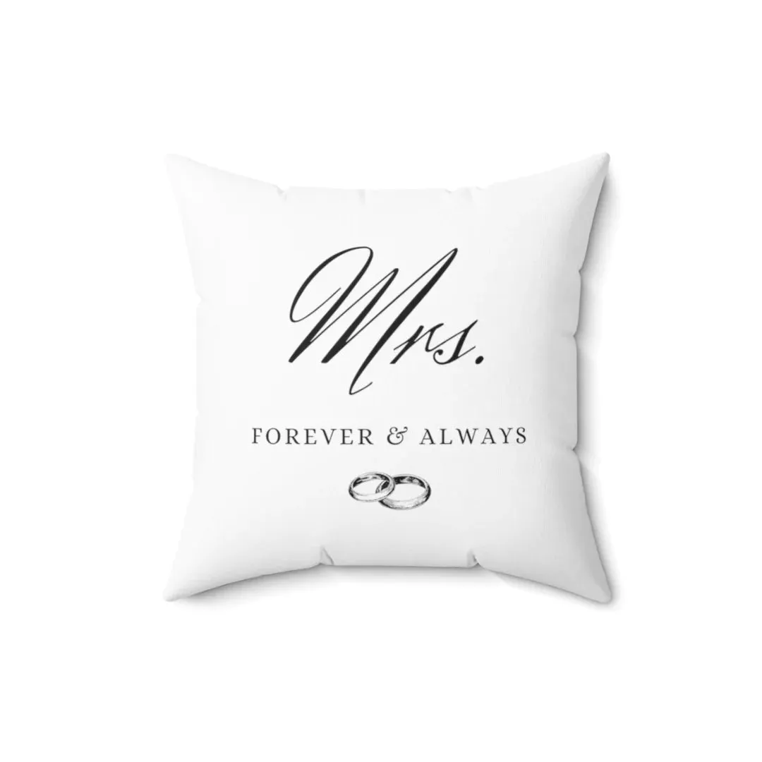 Matching Pillow Cases for Couples - Mr. and Mrs.