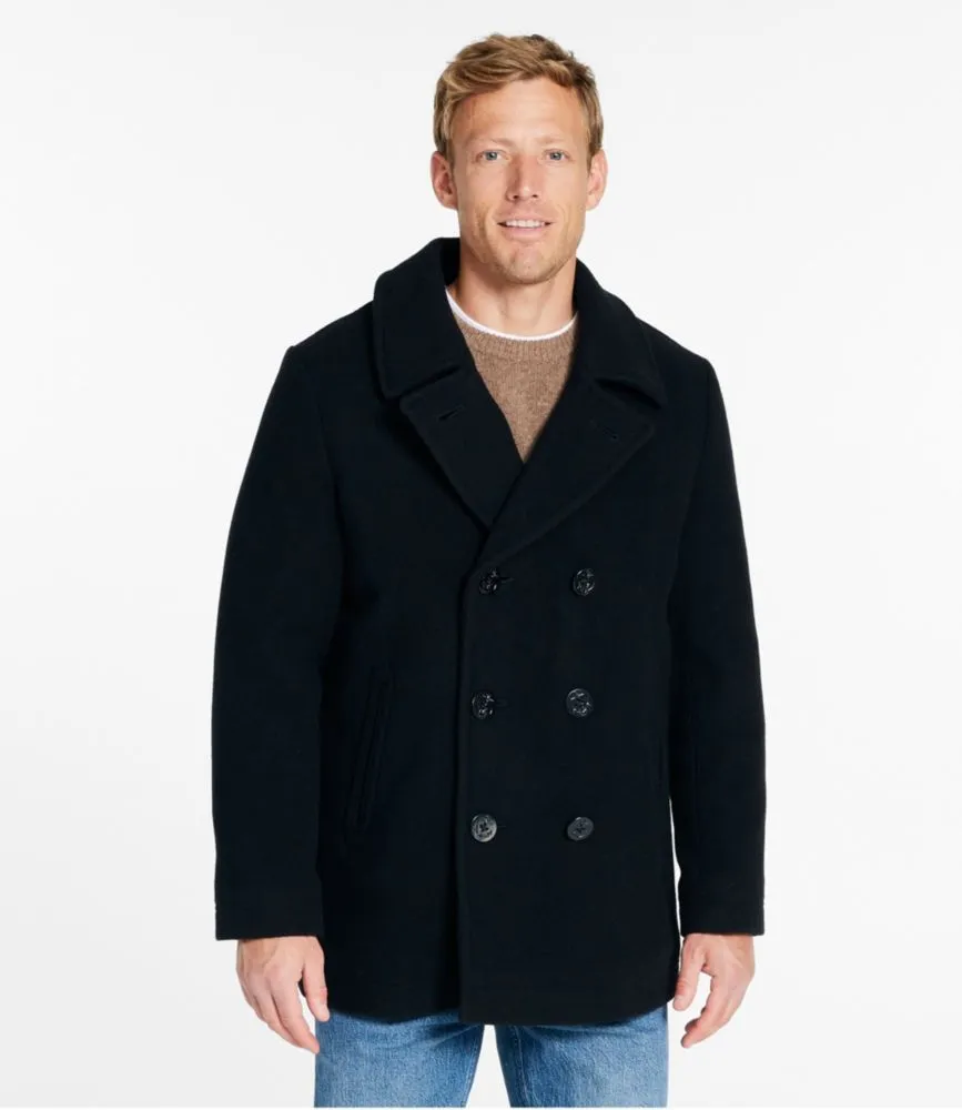 Men's L.L.Bean Wool Peacoat