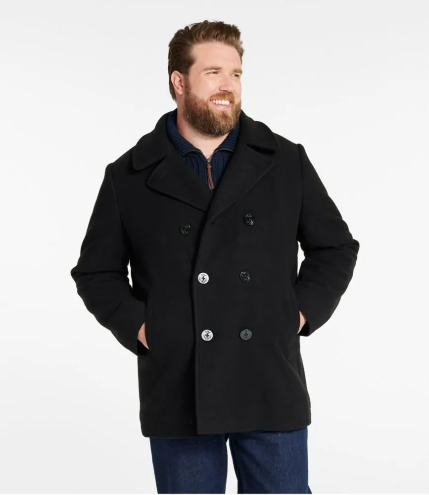 Men's L.L.Bean Wool Peacoat