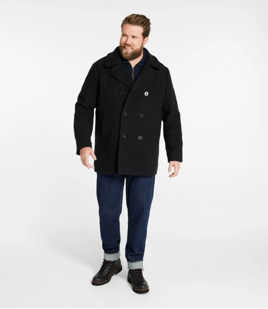 Men's L.L.Bean Wool Peacoat