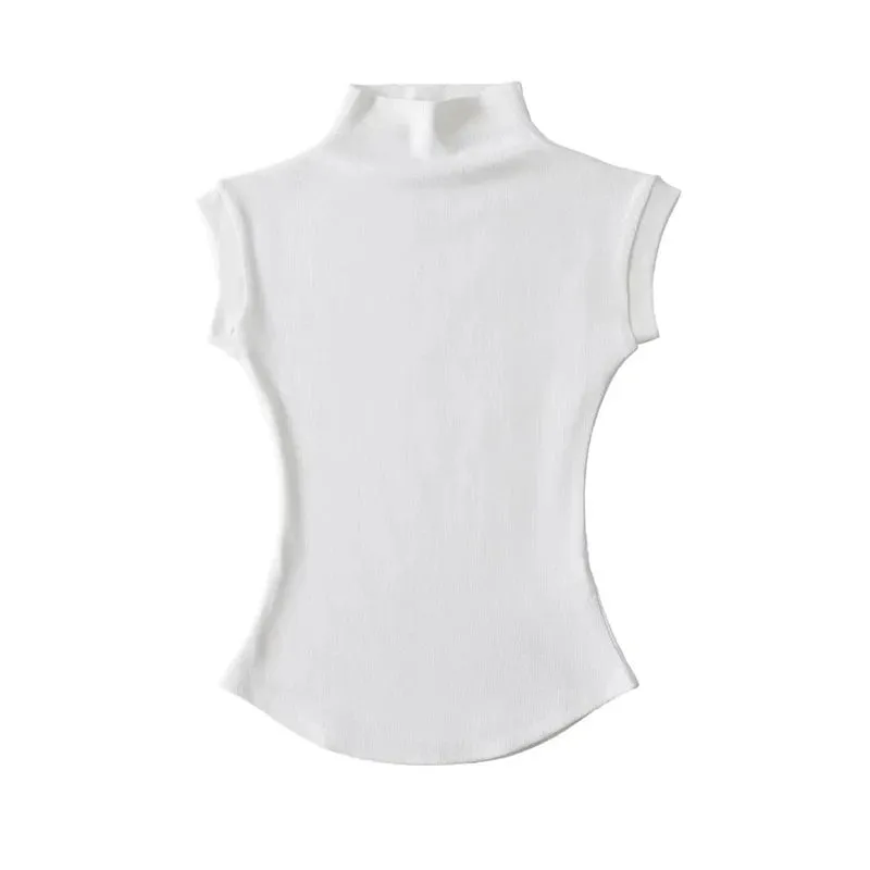 Mock Neck Tank Top