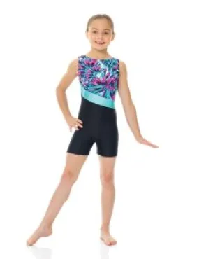 Mondor 27057 Small Turquoise Feather Leotard