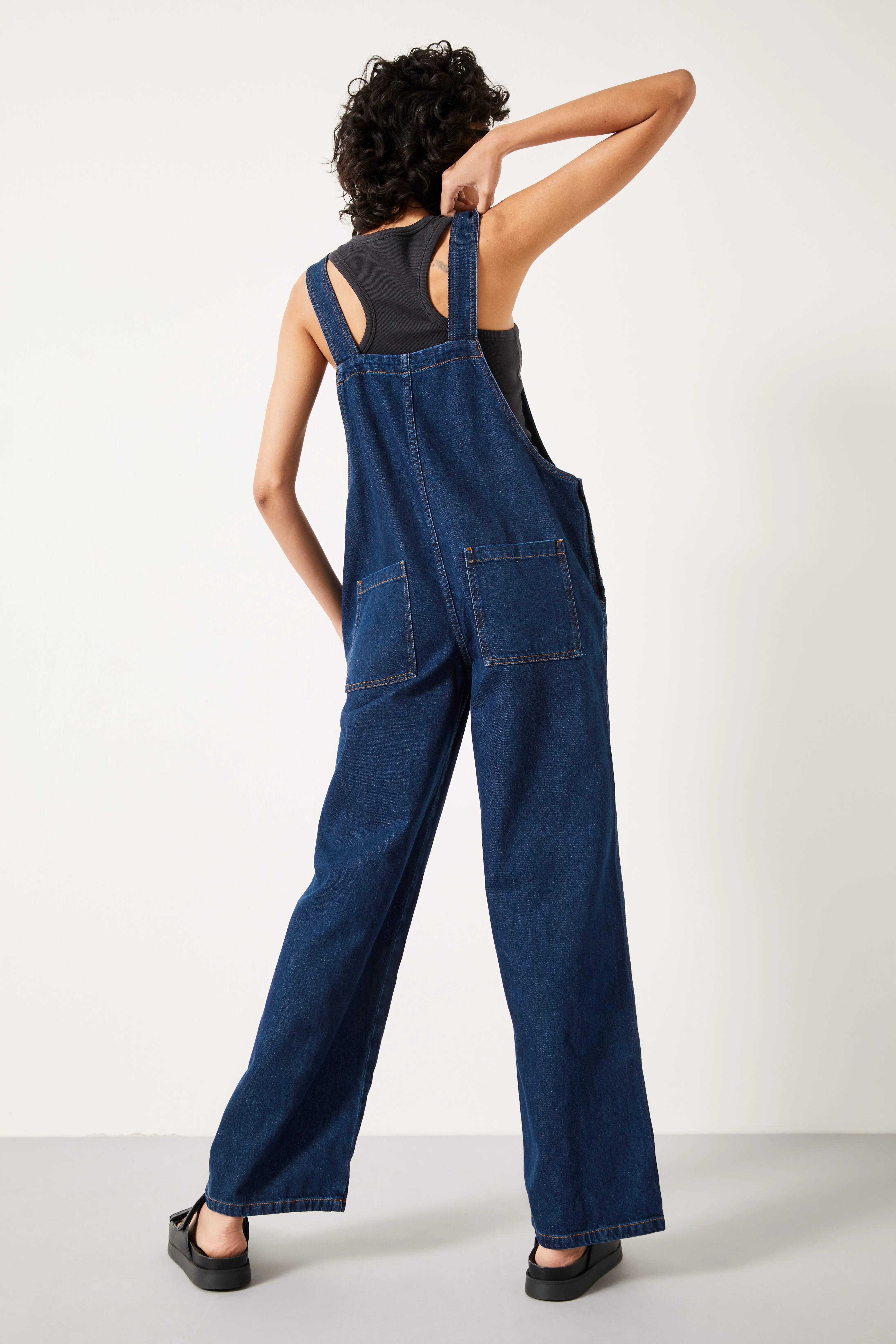 Niamh Wide Leg Dungarees