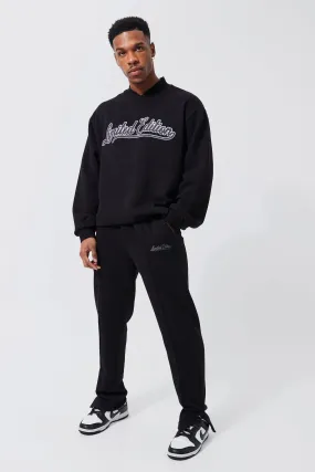 Oversized Lmtd Edtn V-neck Sweater Tracksuit