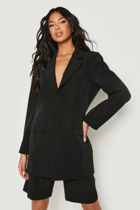 Oversized Longerline Tailored Blazer