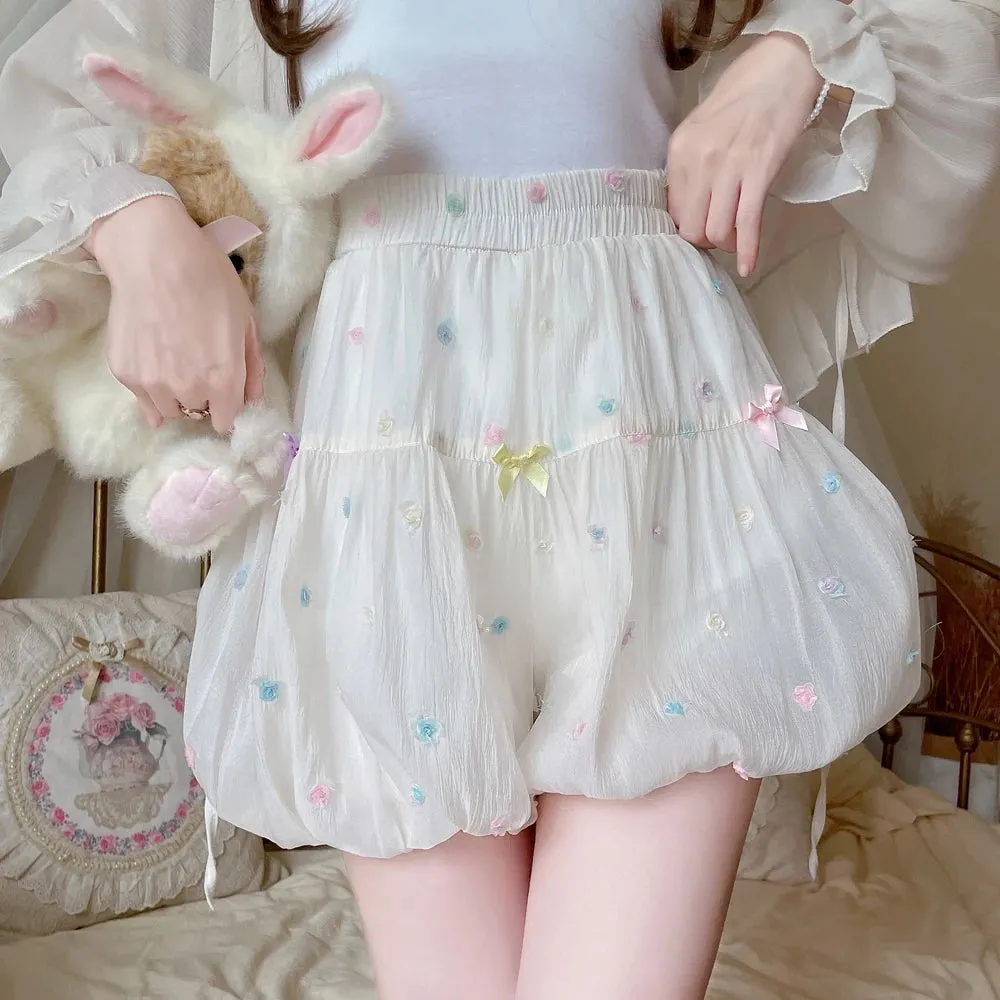 Pastel Kawaii Bloomer Shorts