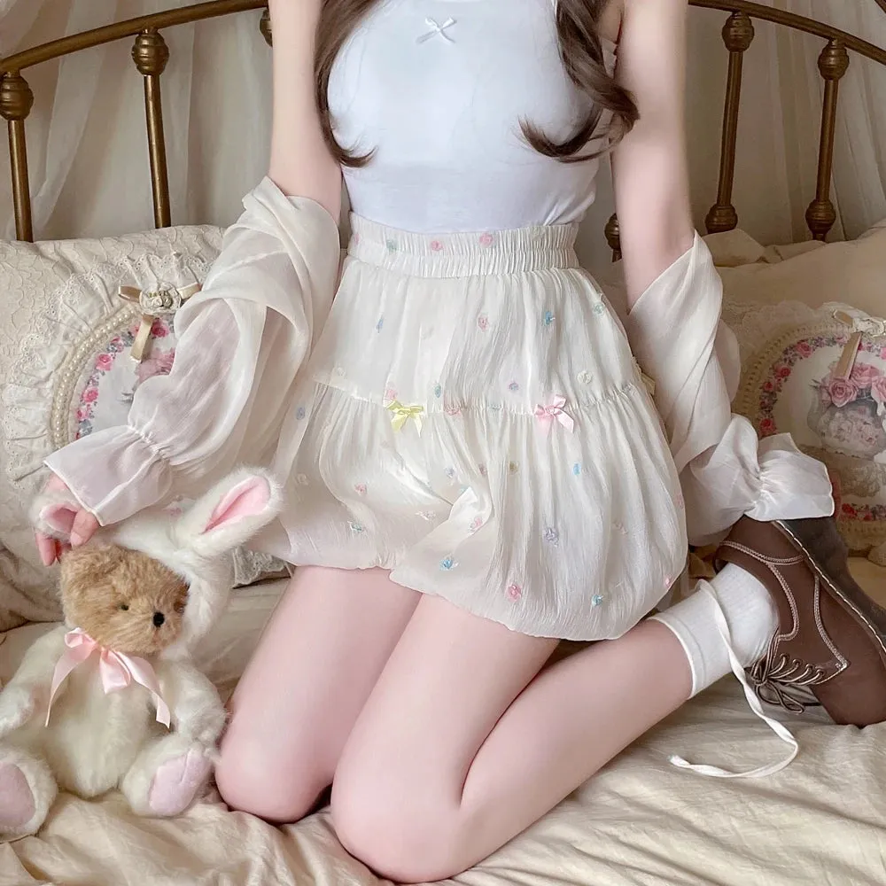 Pastel Kawaii Bloomer Shorts