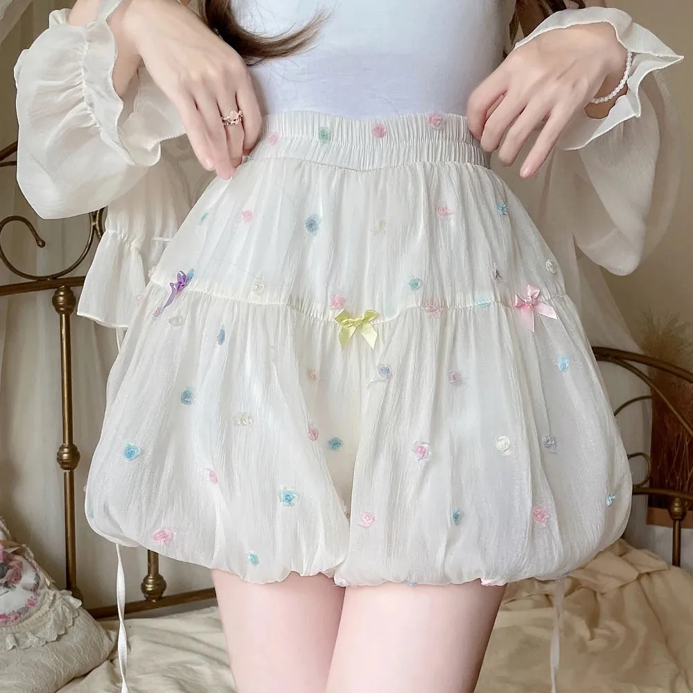 Pastel Kawaii Bloomer Shorts