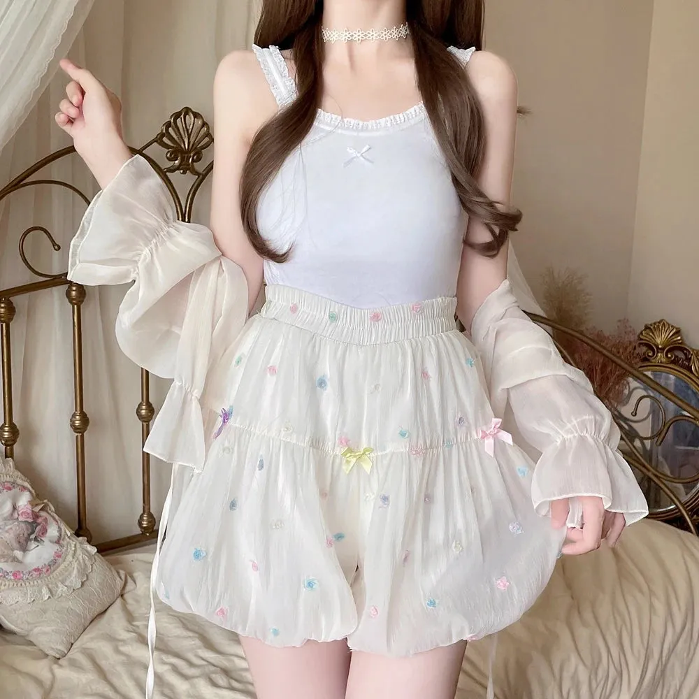 Pastel Kawaii Bloomer Shorts