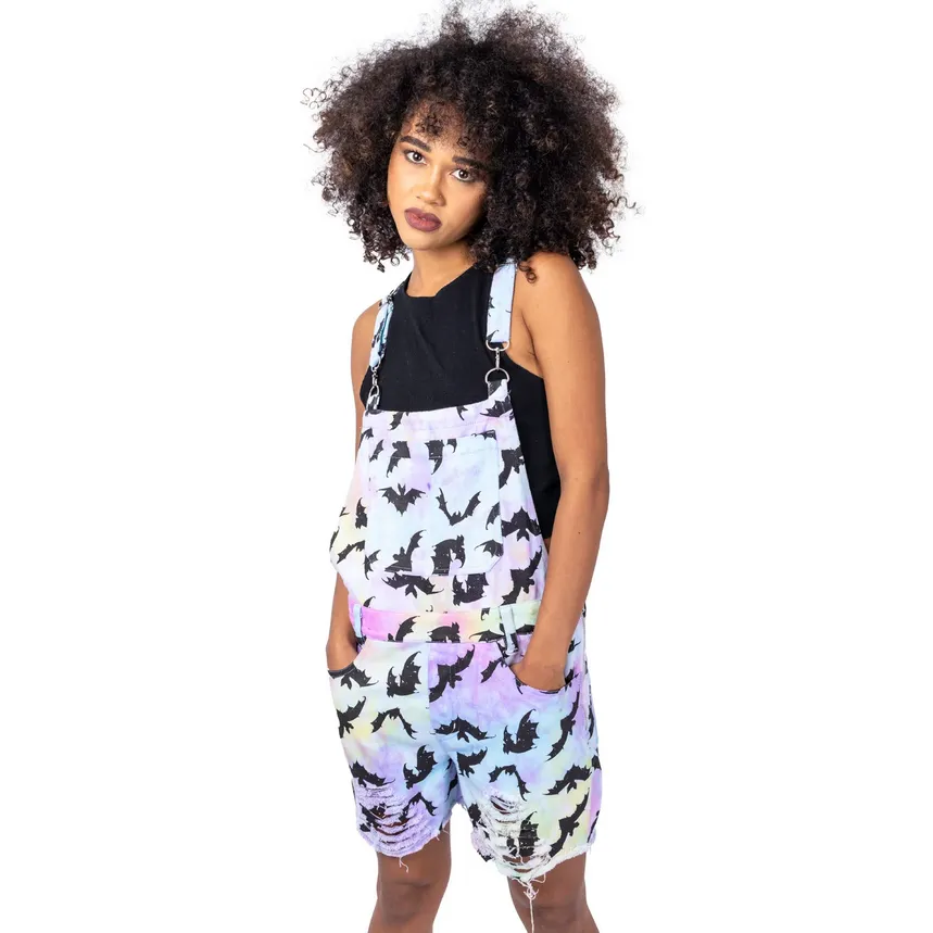 Pastel Tie Dye Dungarees - Nightwear for Women