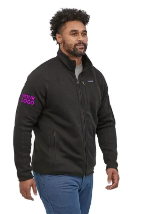 Patagonia Mens Better Sweater Custom Fleece Jackets, Black