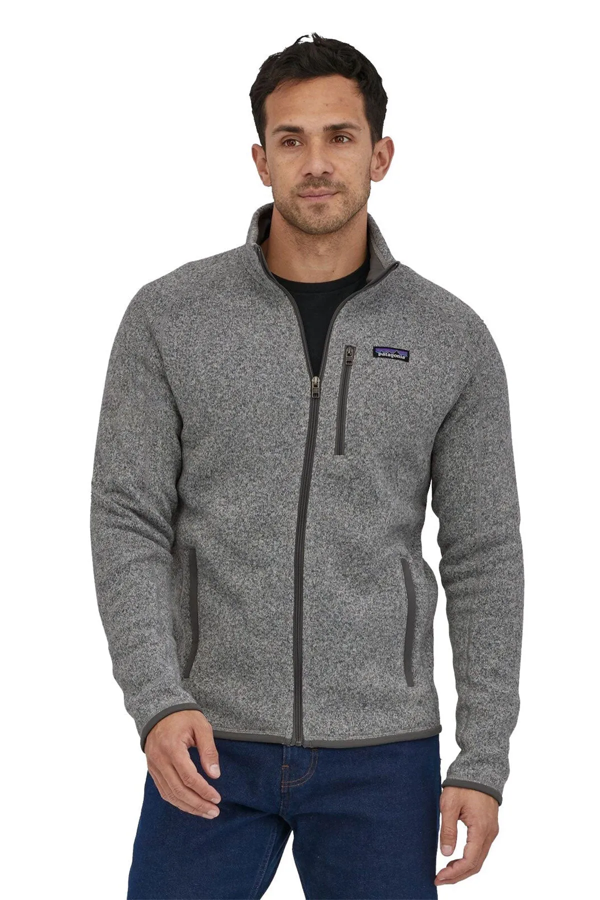 Patagonia Mens Better Sweater Custom Fleece Jackets, Stonewash