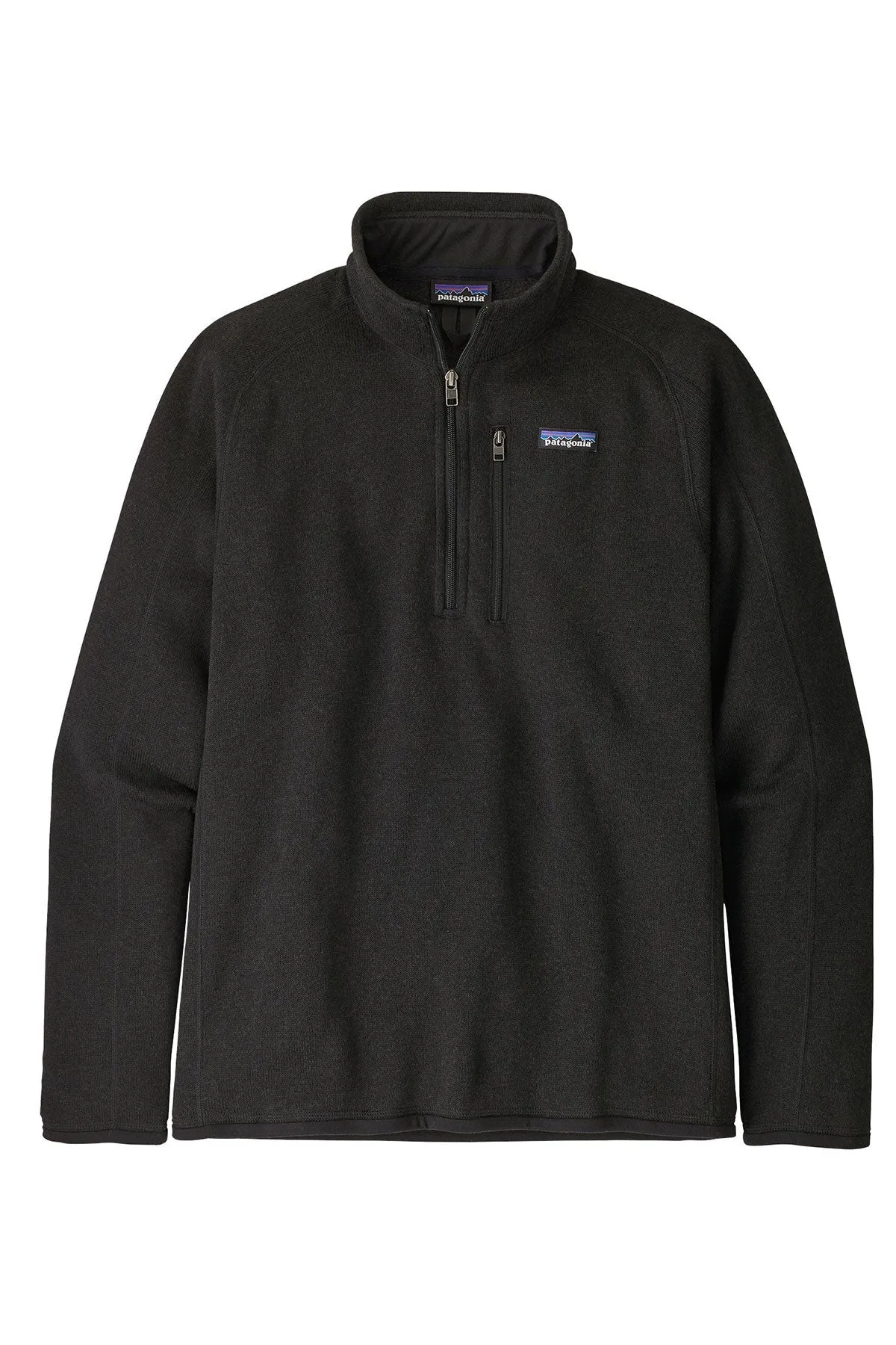 Patagonia Mens Better Sweater Custom Quarter Zips, Black