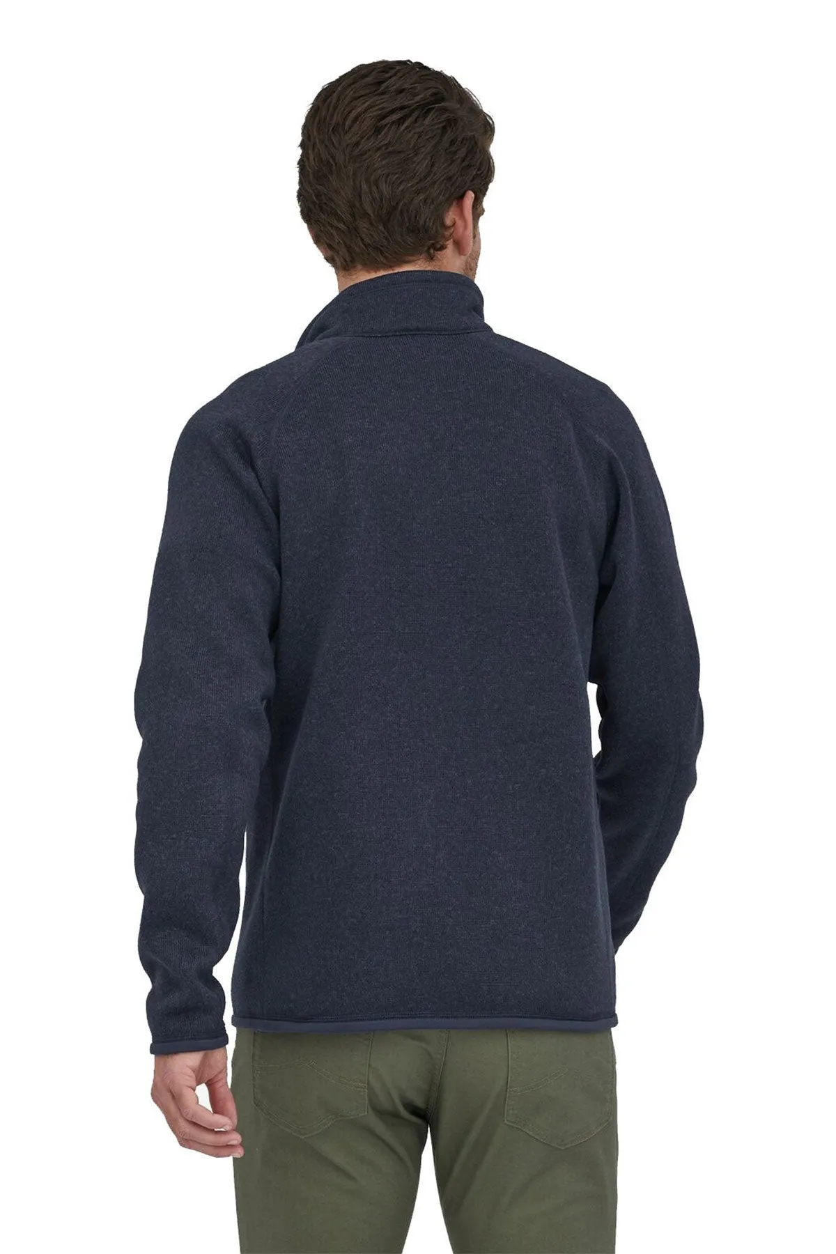 Patagonia Mens Better Sweater Custom Quarter Zips, New Navy