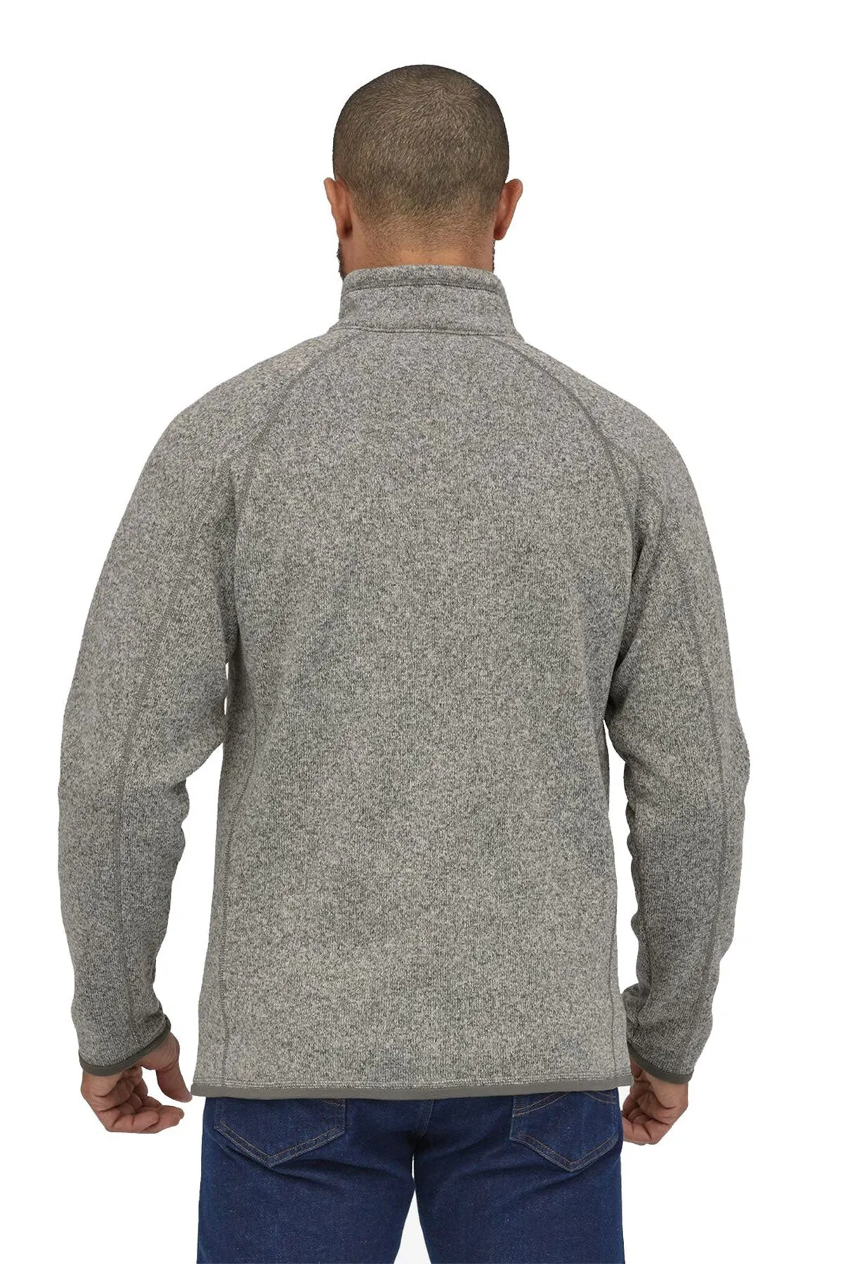 Patagonia Mens Better Sweater Custom Quarter Zips, Stonewash