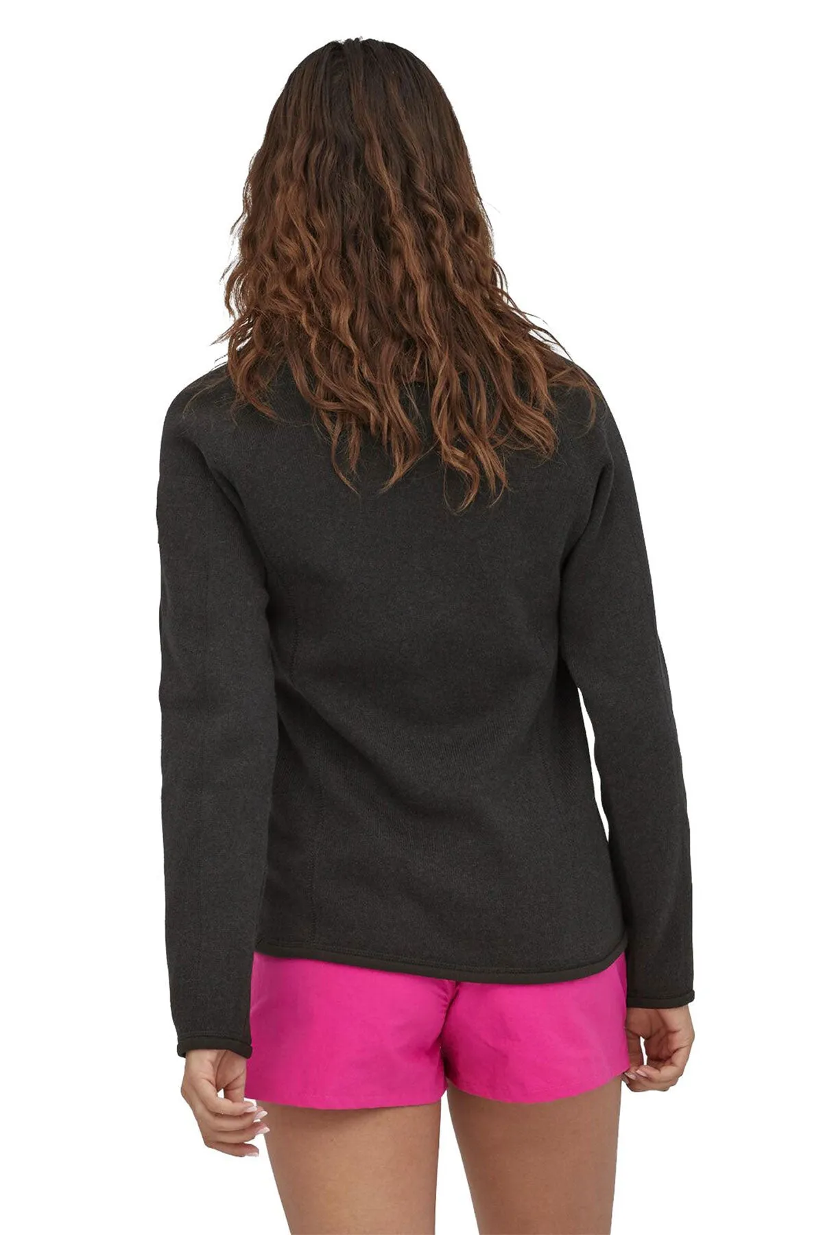 Patagonia Womens Better Sweater Custom Quarter Zips, Black