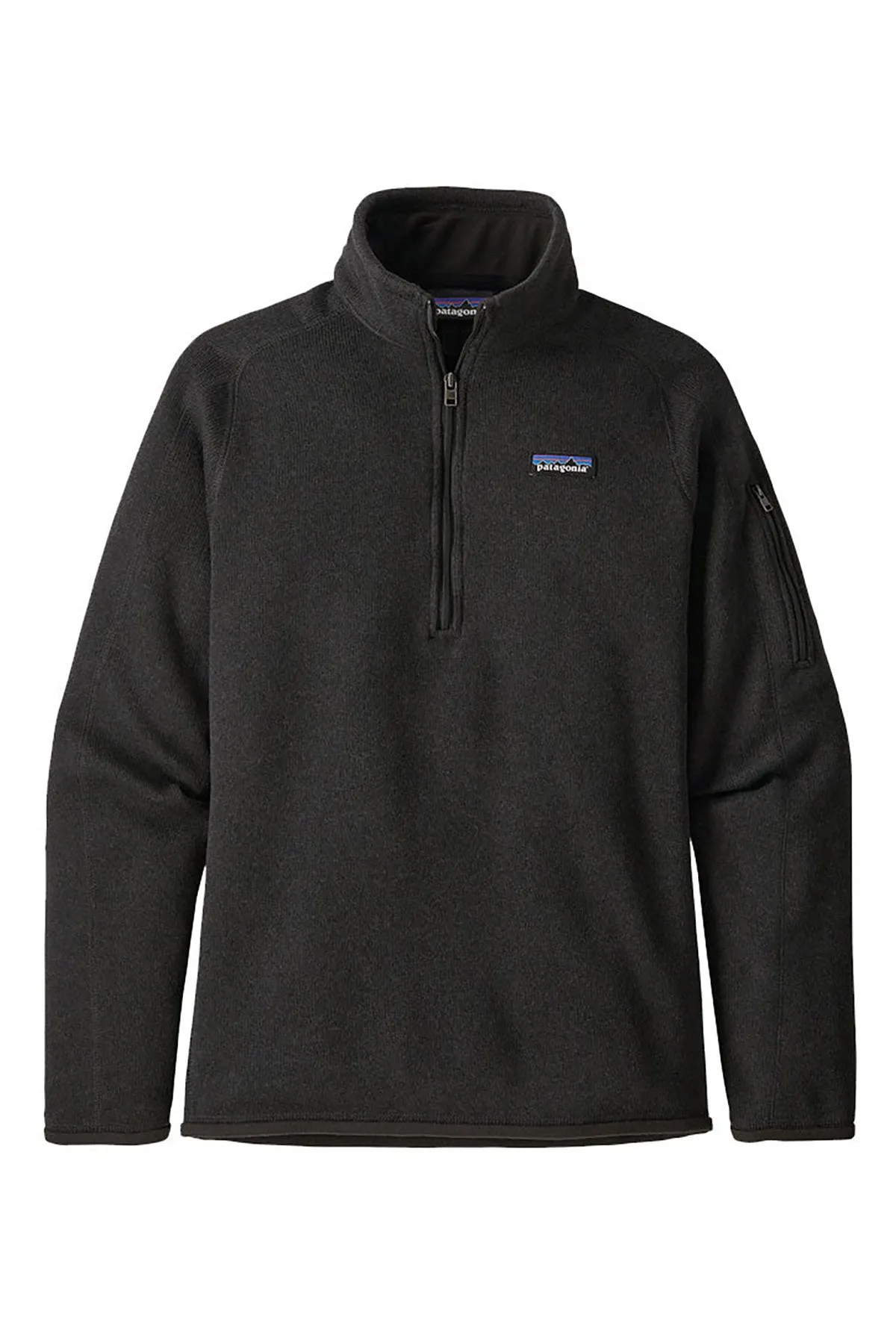 Patagonia Womens Better Sweater Custom Quarter Zips, Black