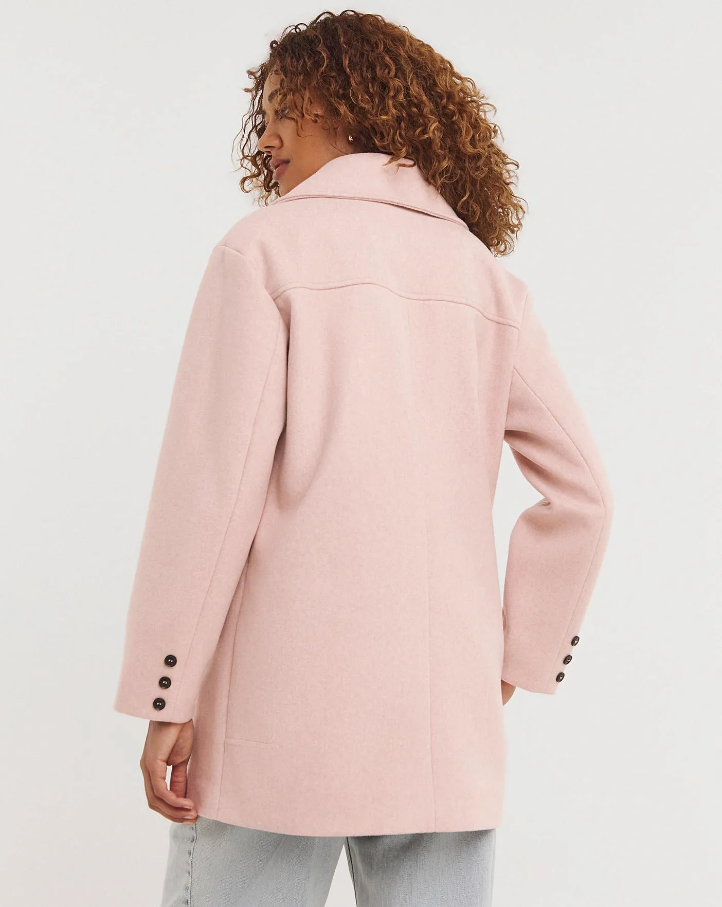 Pink Peacoat