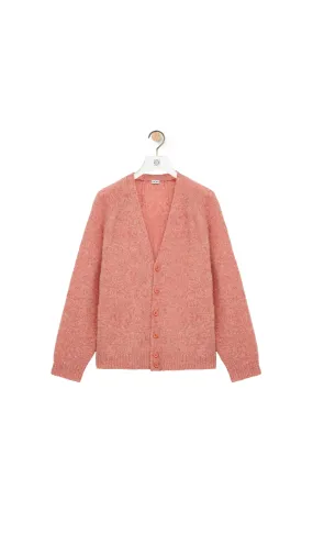 Pink Wool Cardigan