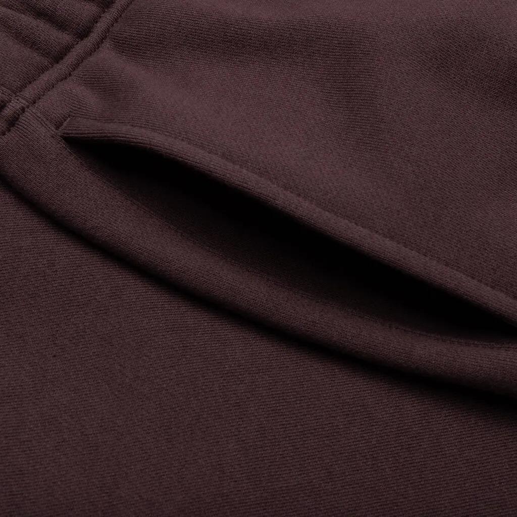 Plum Sweatpants for a Relaxed and Comfortable Look