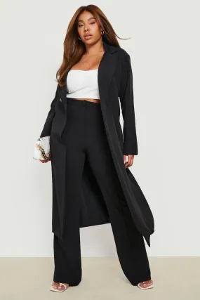 Plus Longline Blazer