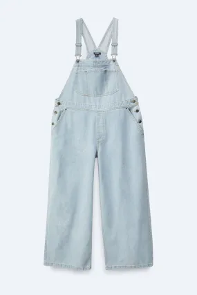 Plus Size Denim Dungarees