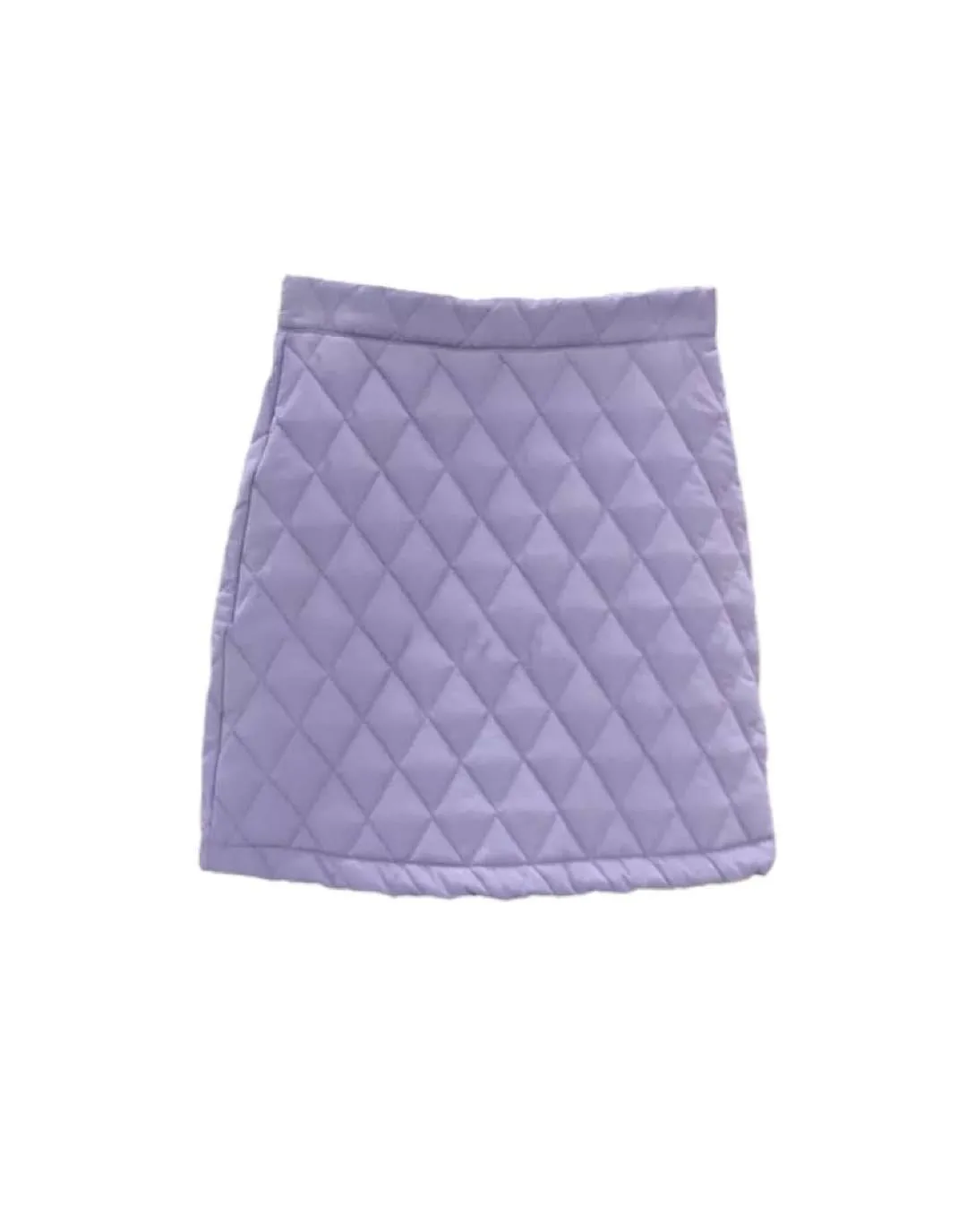 Quilted High Waist Short Skirt: Search on Google to find out the result.