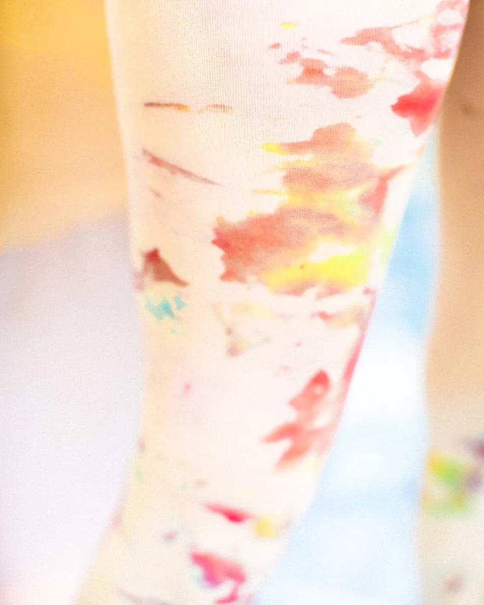 Recycled tie dye tights: SJ X BZ (Results hidden. Please run the code to view the answer.)