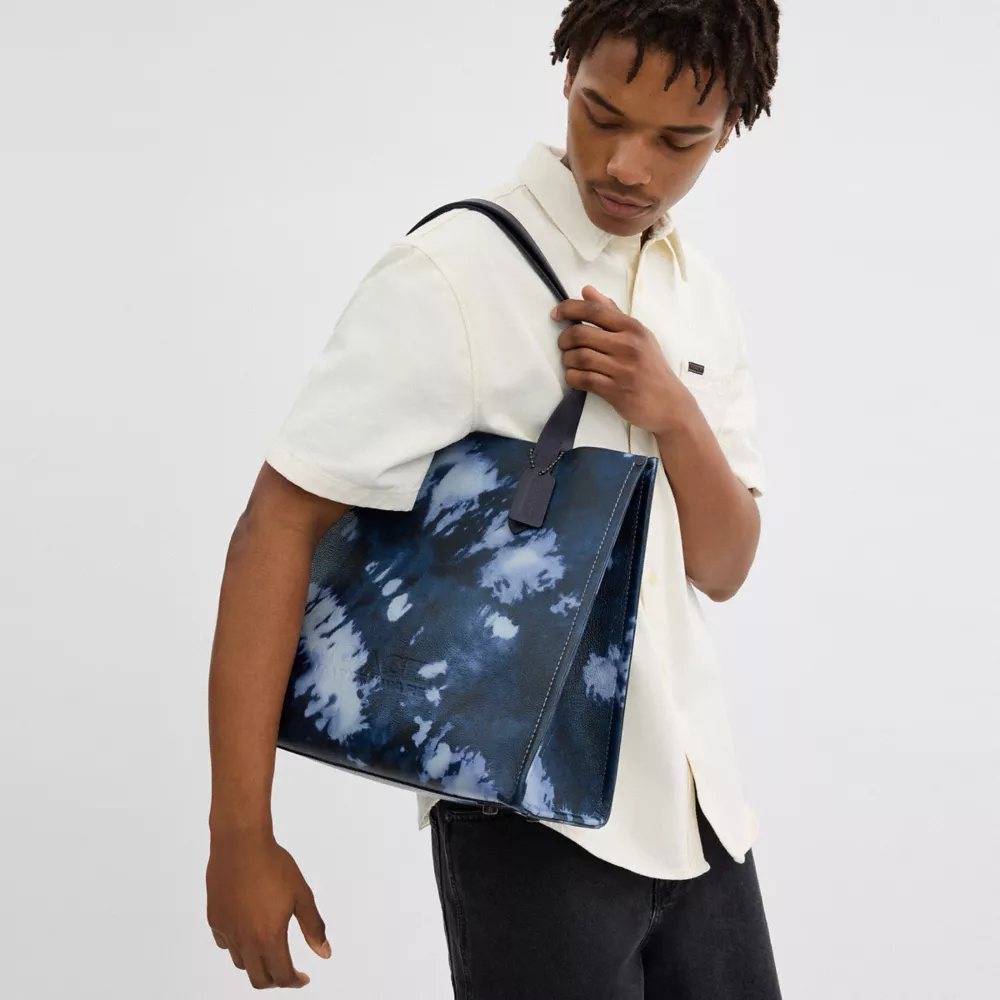 RELAY TOTE BAG WITH TIE-DYE PRINT