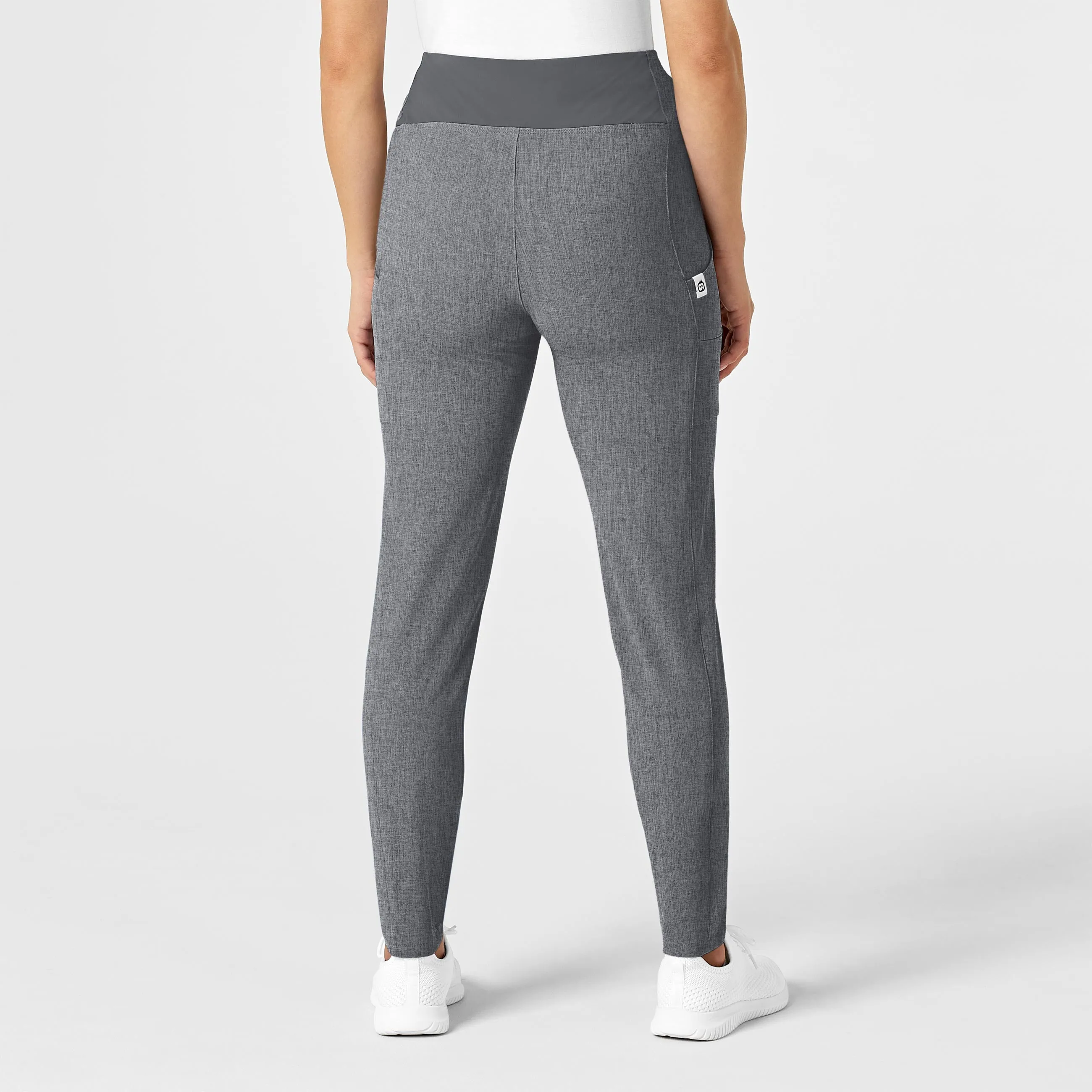 RENEW Women's High Waist Power Pant - Grey Heather