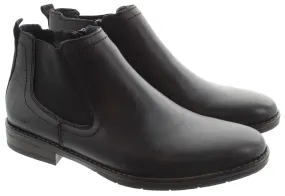 RIEKER Mens 10374 Chelsea Boots In Black