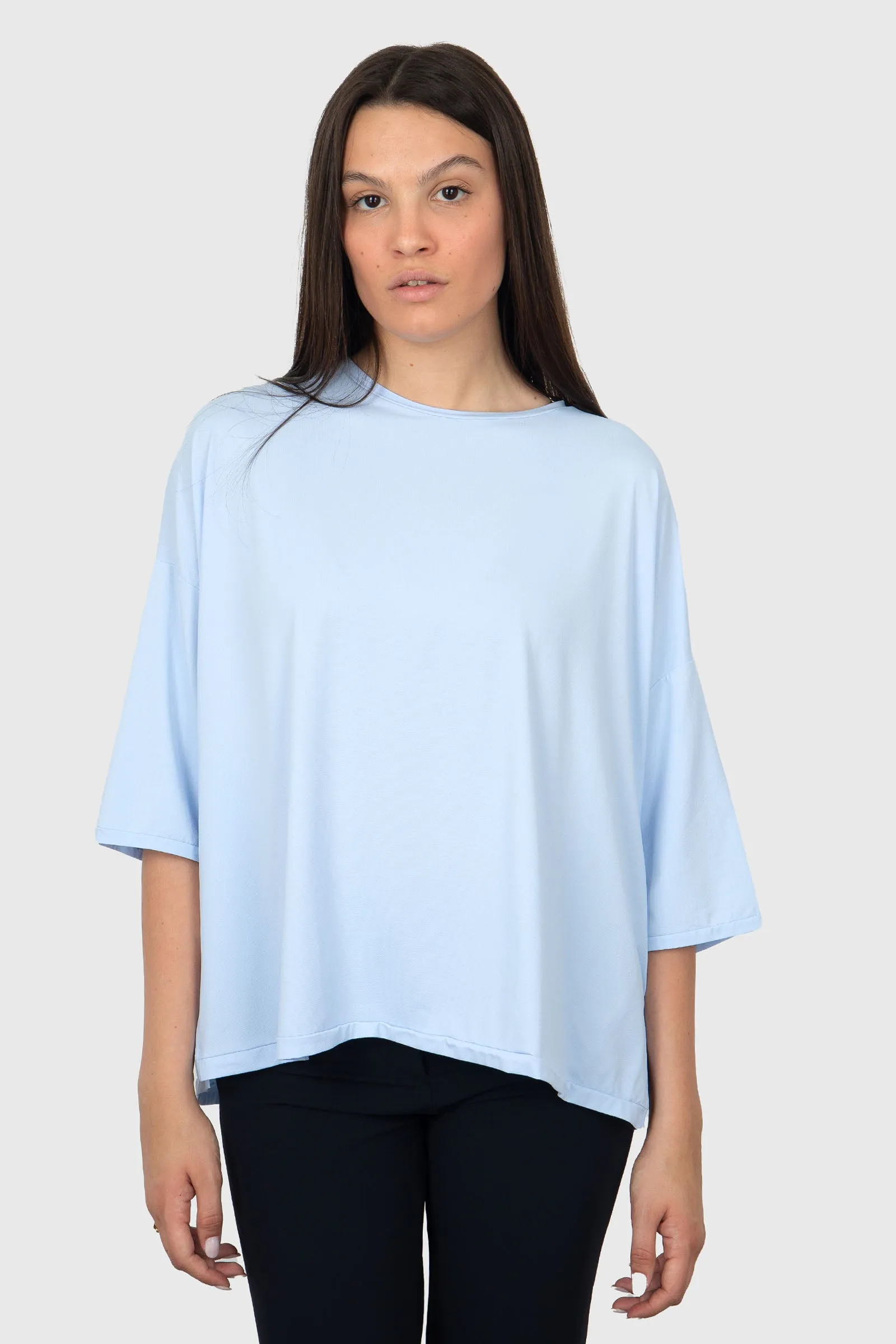 RRD Oxford Gdy T-box Wom Shirty Celeste Donna