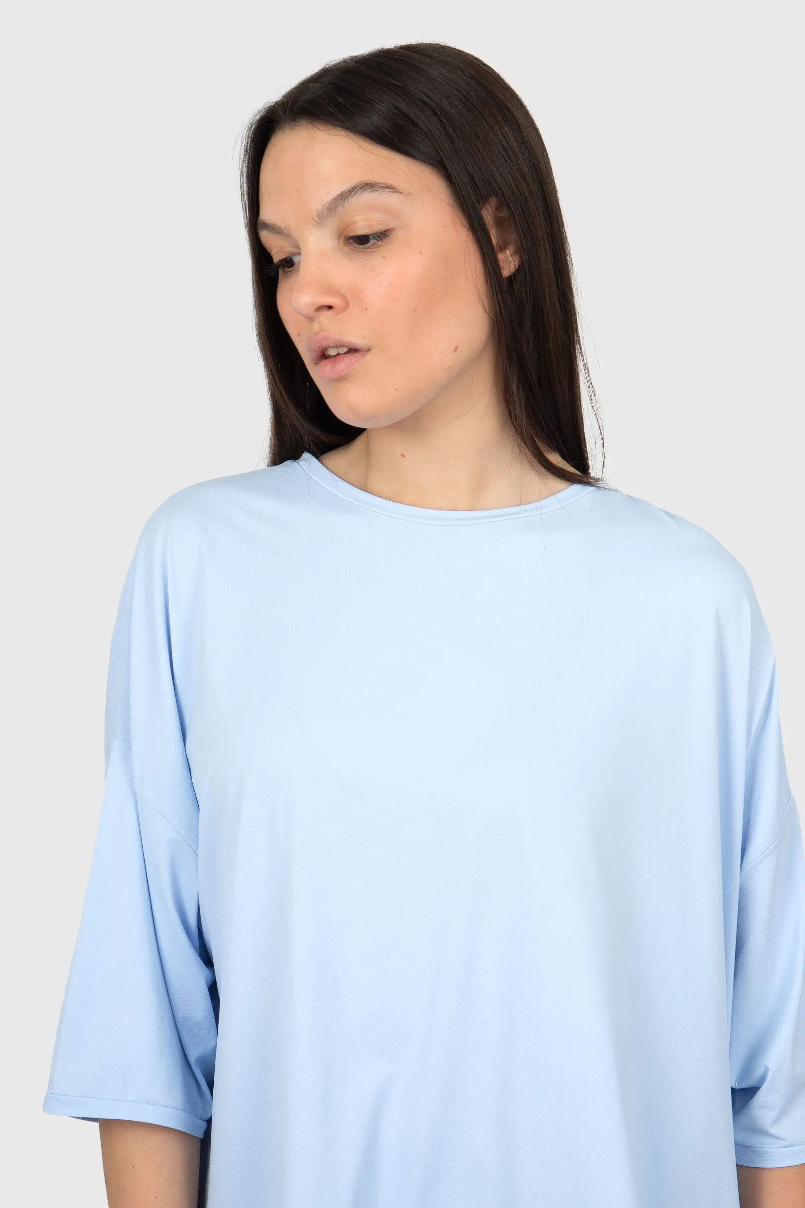 RRD Oxford Gdy T-box Wom Shirty Celeste Donna