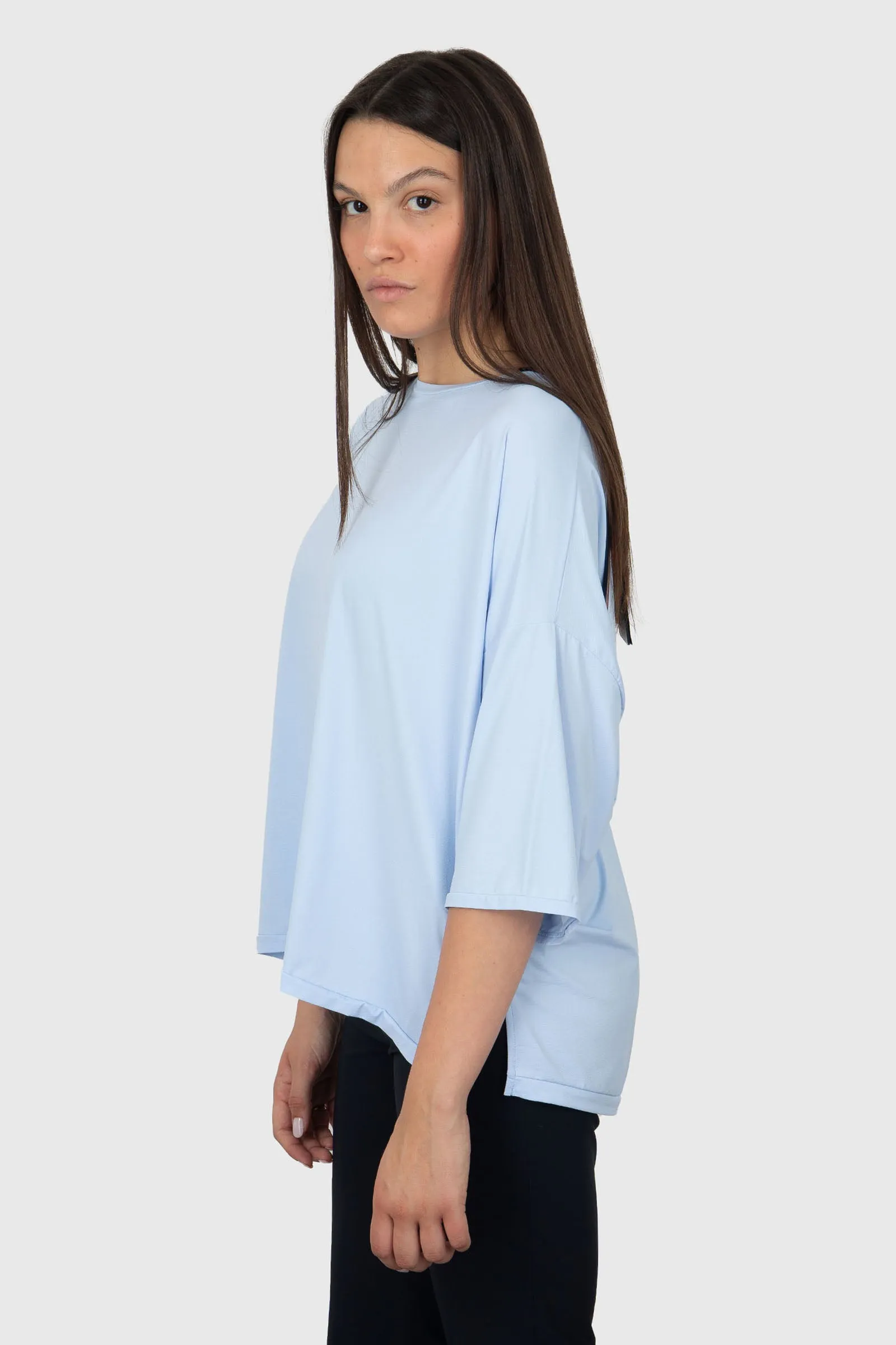 RRD Oxford Gdy T-box Wom Shirty Celeste Donna