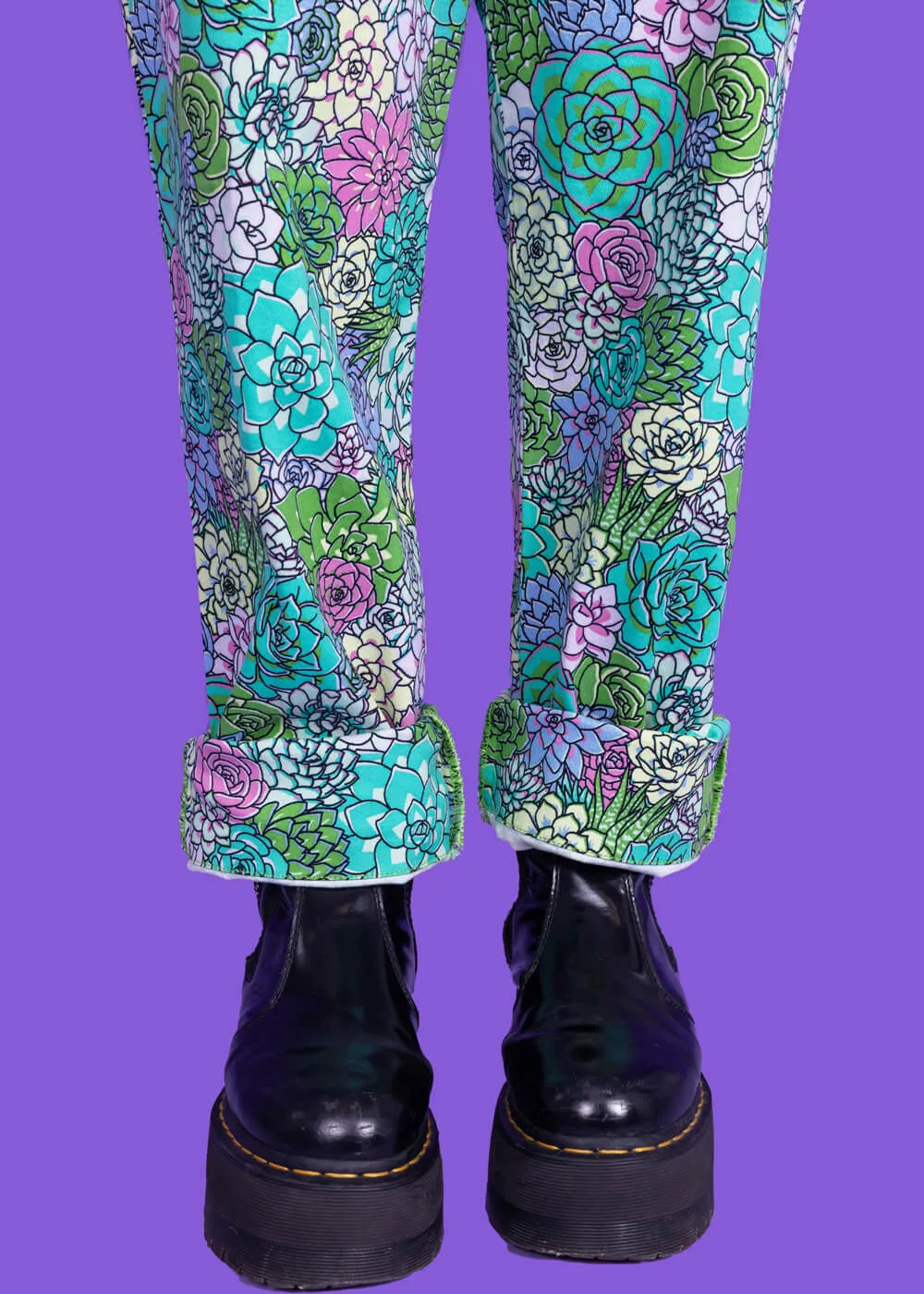 Run & Fly 70's Dungarees Multi by Succulents