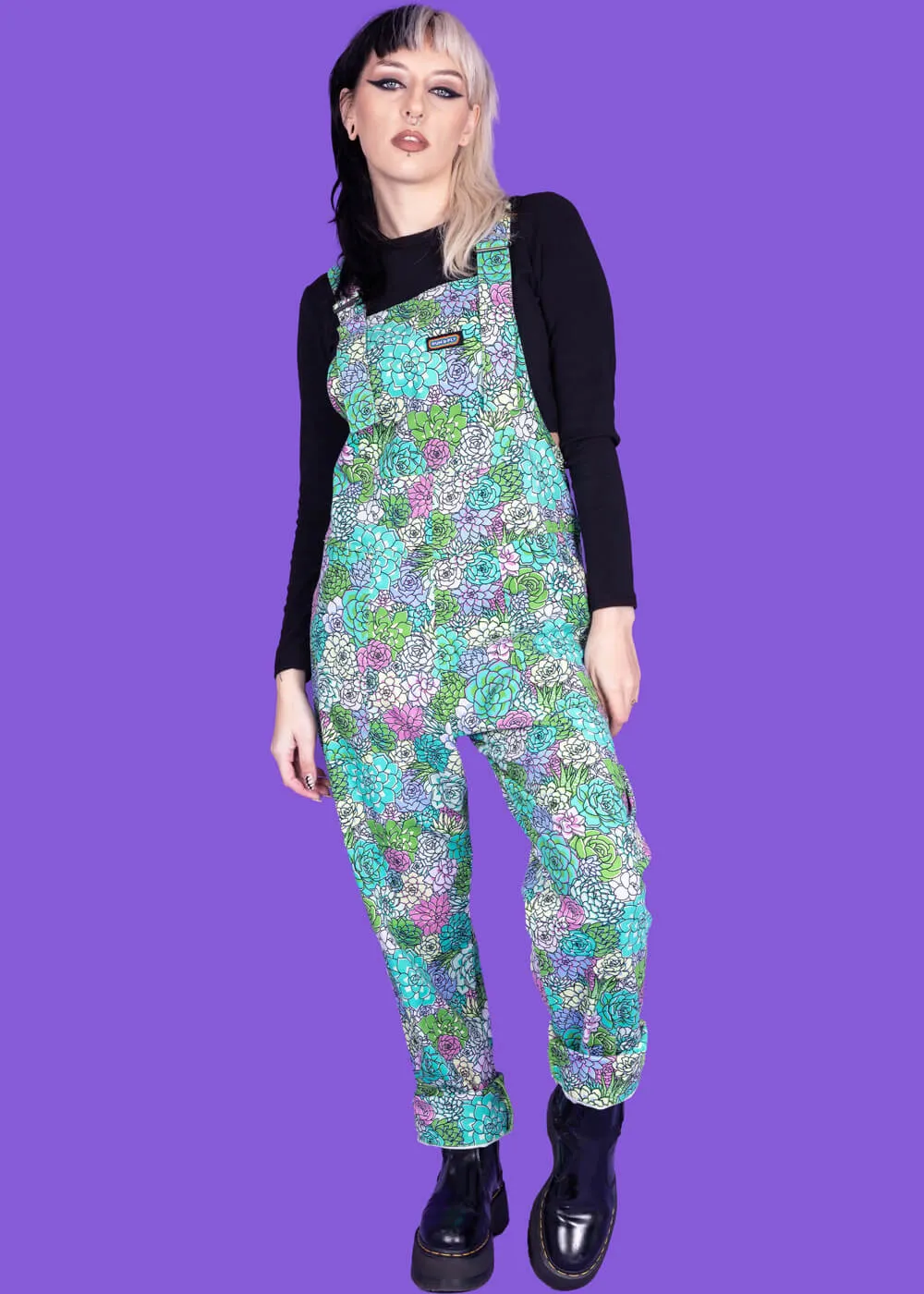 Run & Fly 70's Dungarees Multi by Succulents