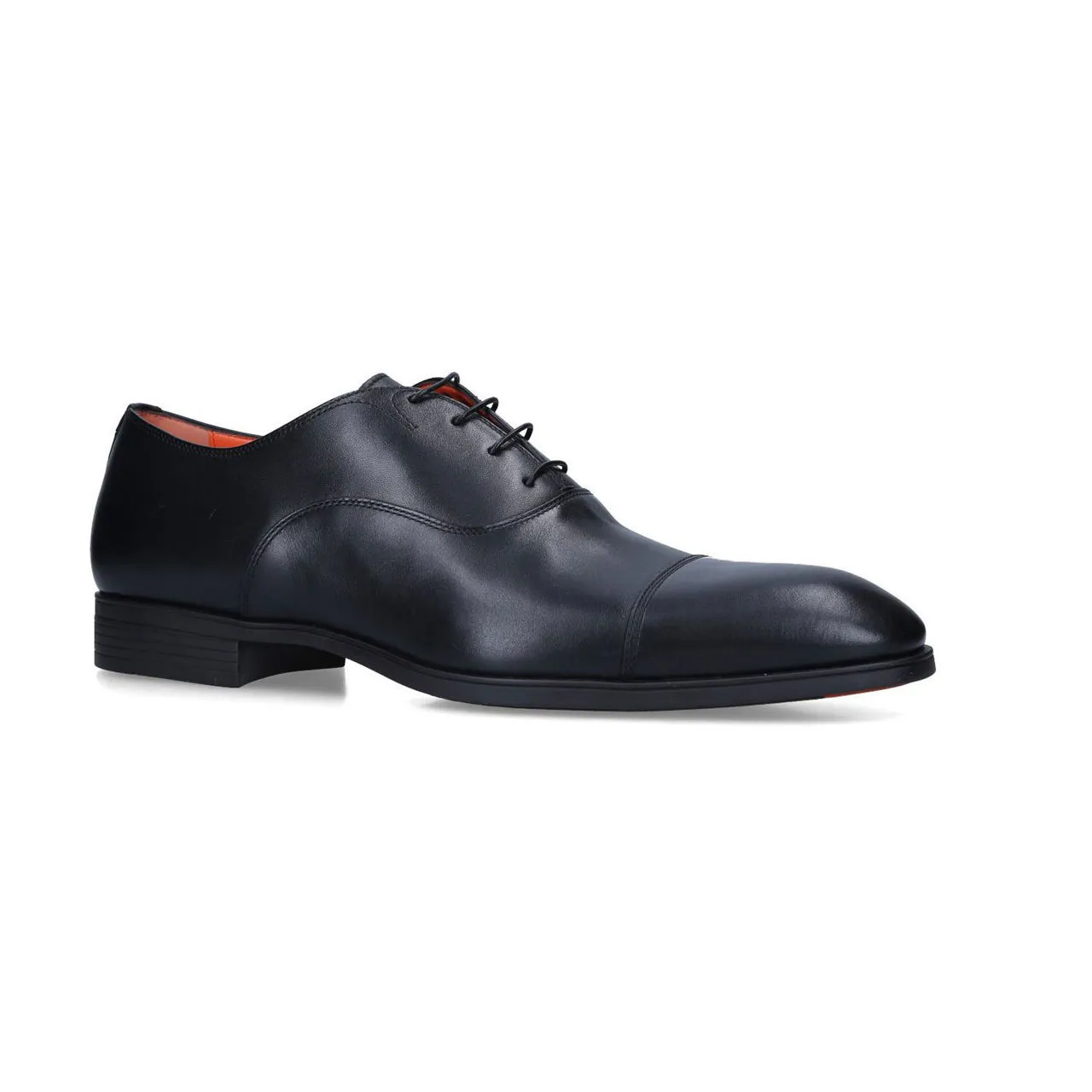 SANTONI New Simon TC Oxford Shoes - Black