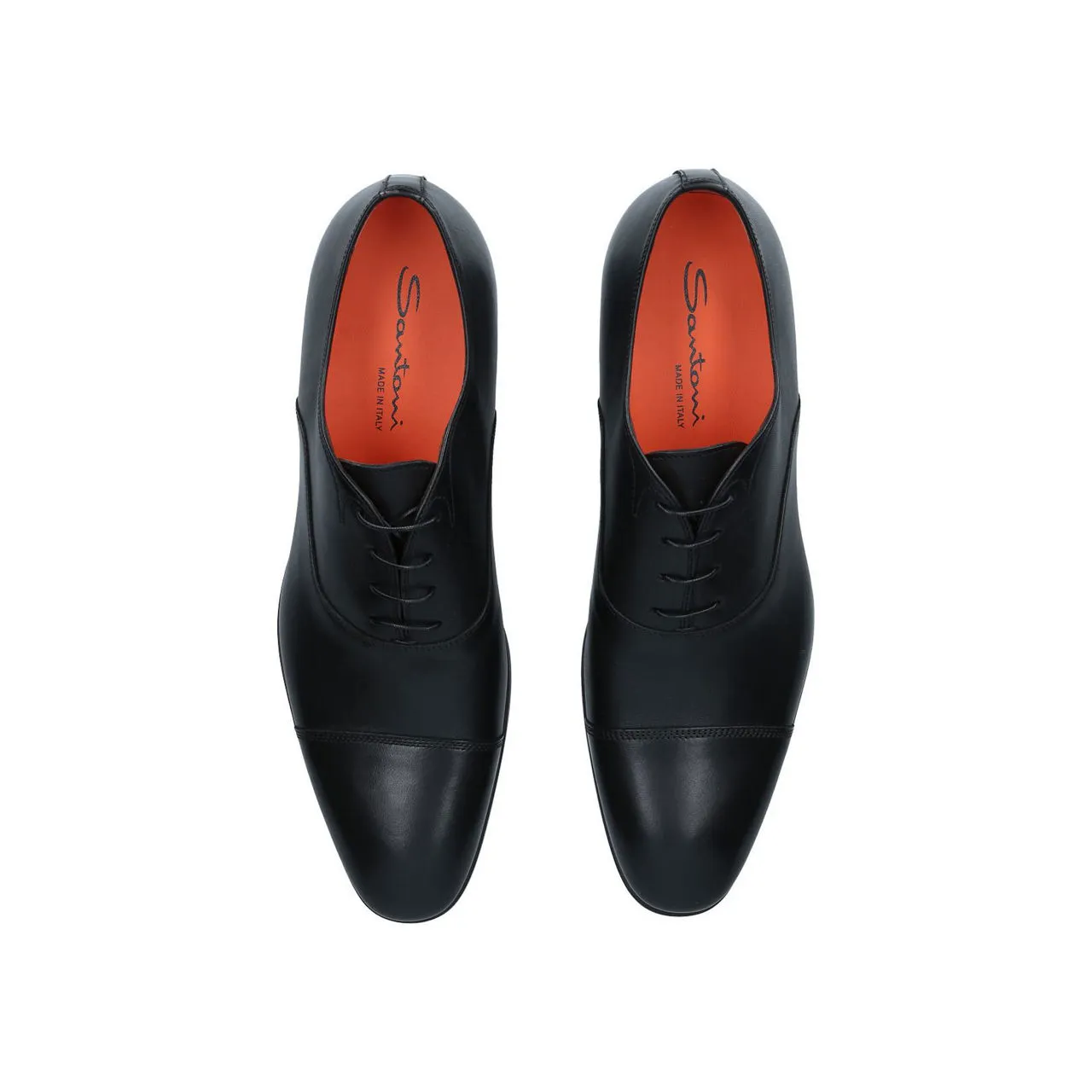 SANTONI New Simon TC Oxford Shoes - Black