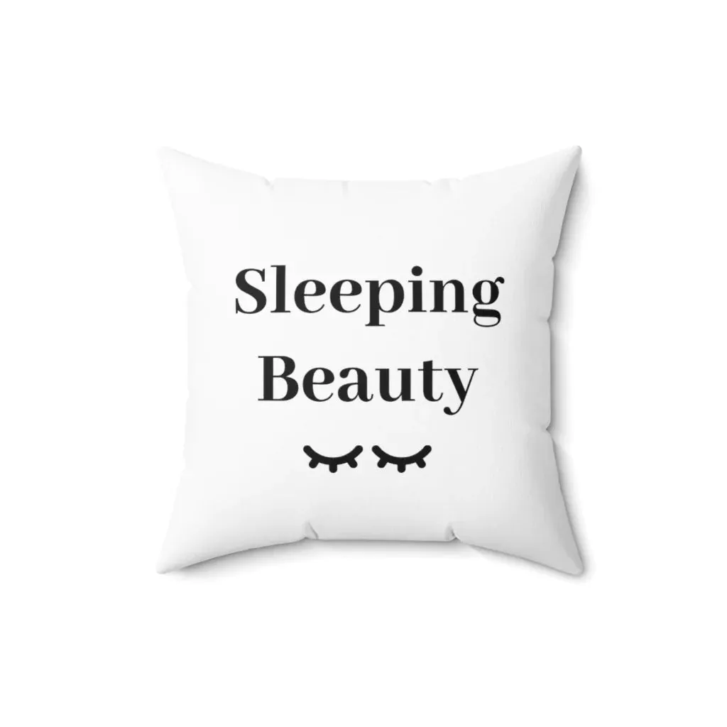 Snoring Beast Sleeping Beauty Couple Pillow Cases