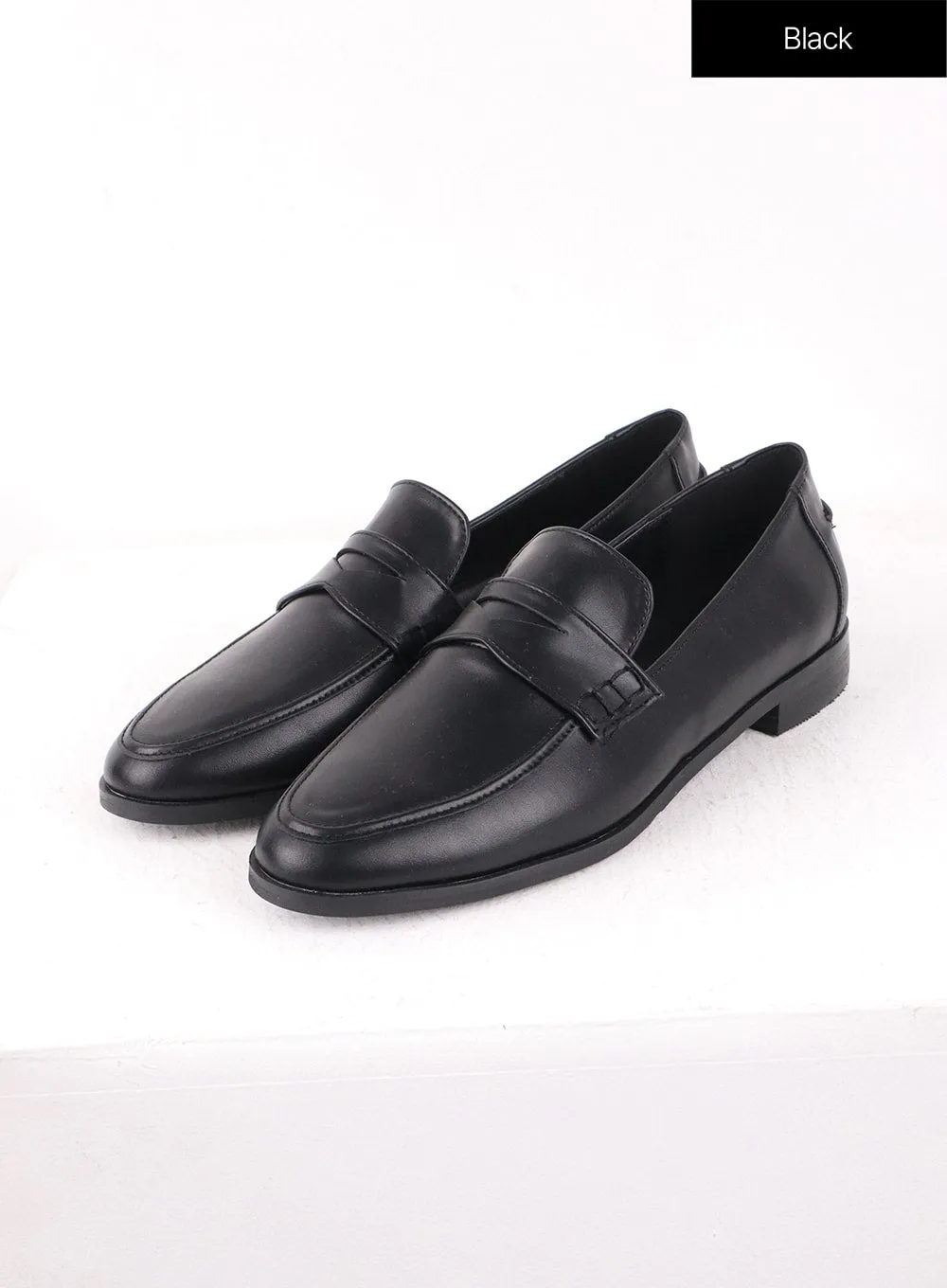 Solid Leather Oxford Shoes Beverly Hills