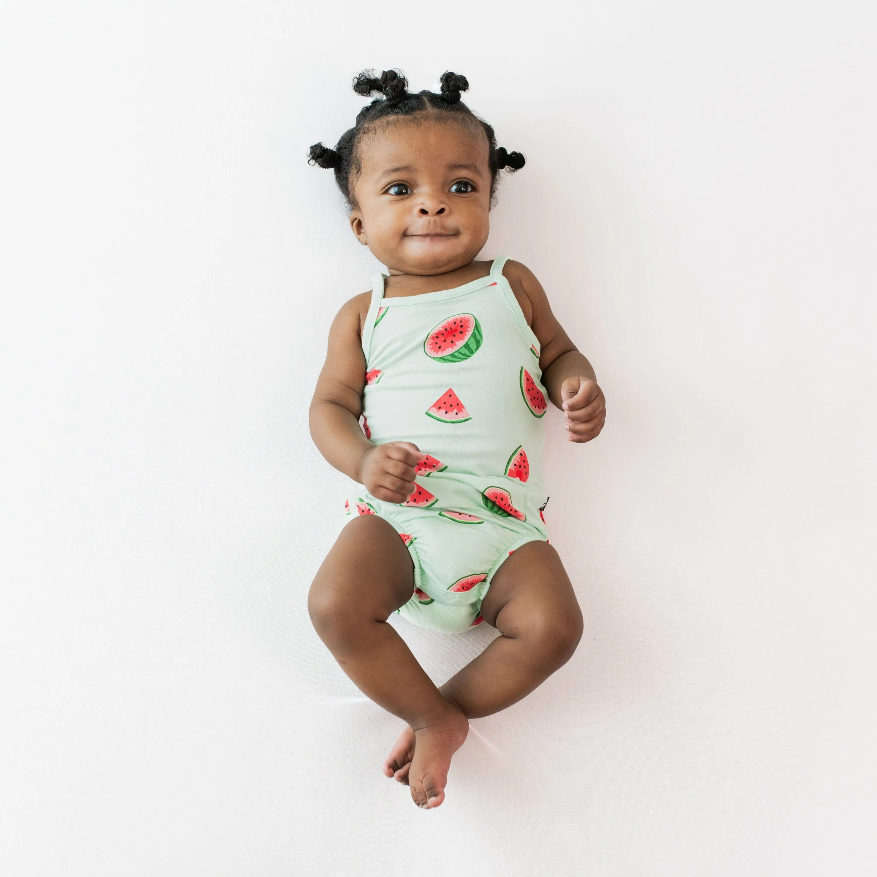 Spaghetti Strap Leotard in Watermelon