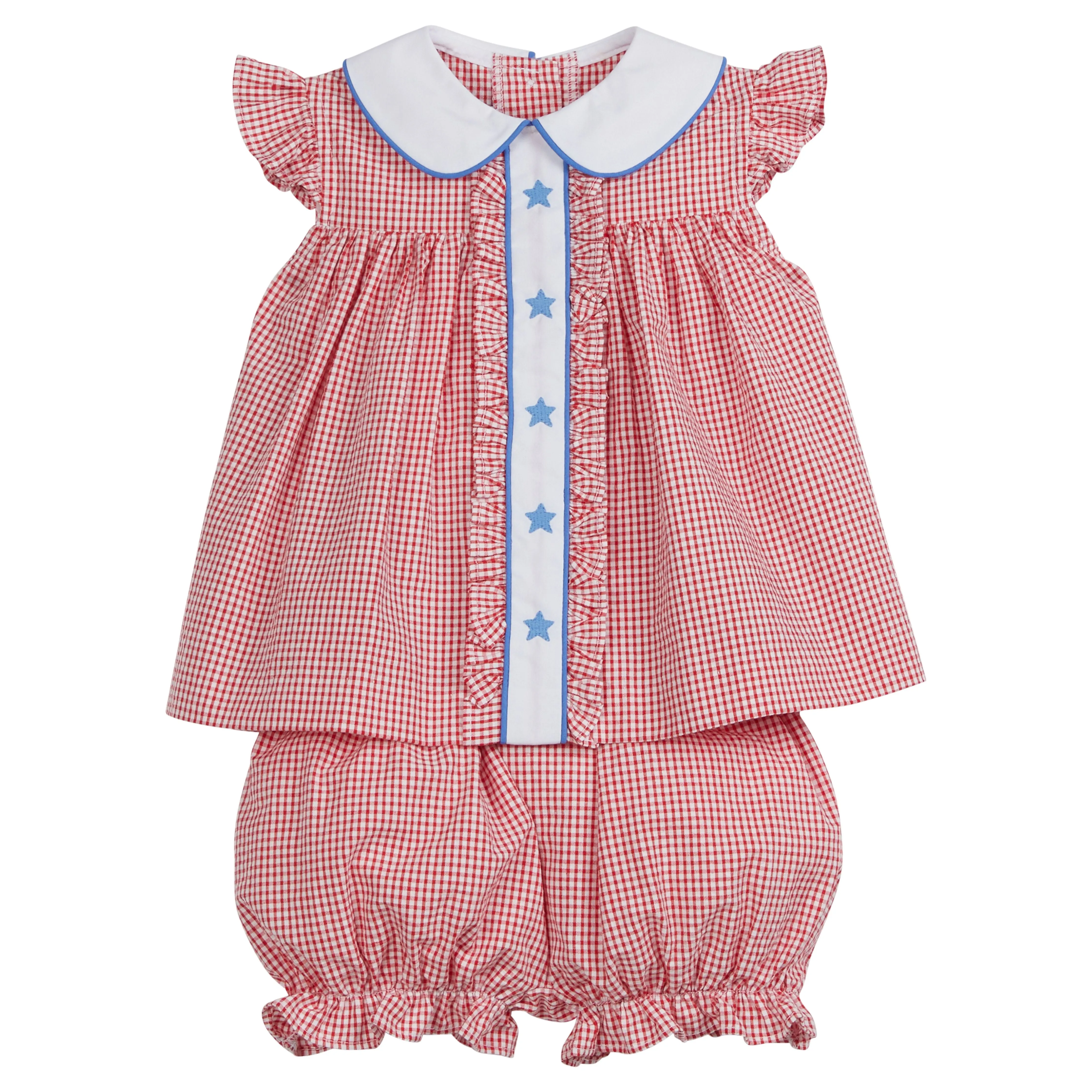 Stars Ruffled Bloomer Set