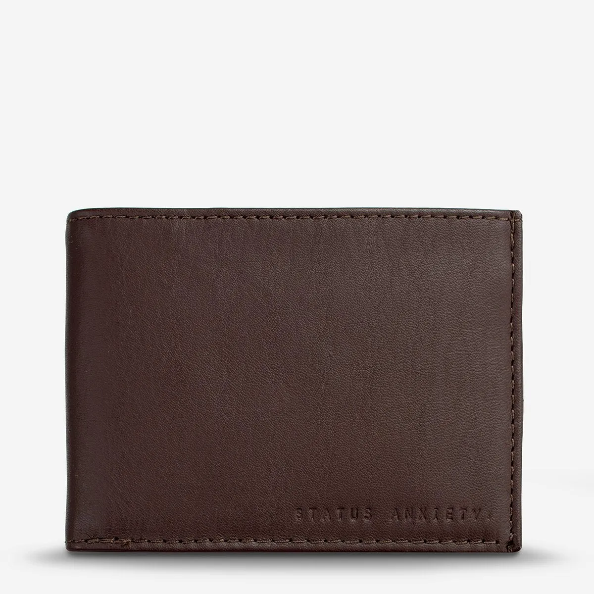 Status Anxiety Wallet - Noah Wallet (Chocolate) - Best Price and Quality