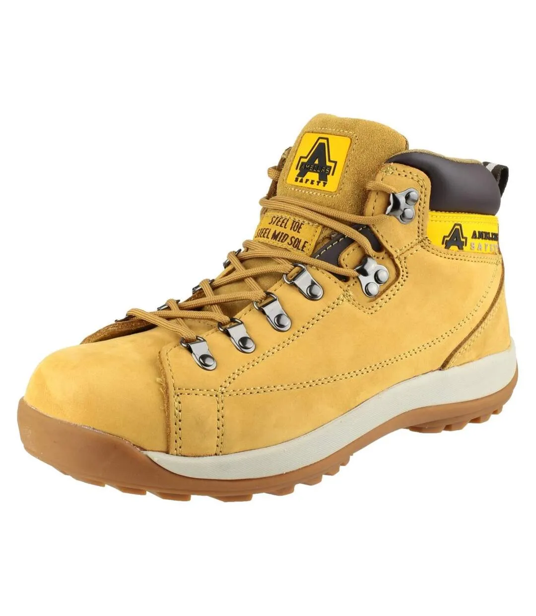 Steel fs122 safety boot / mens boots honey Amblers