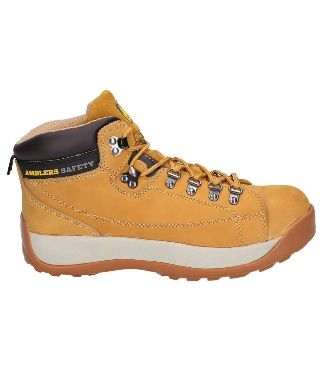 Steel fs122 safety boot / mens boots honey Amblers