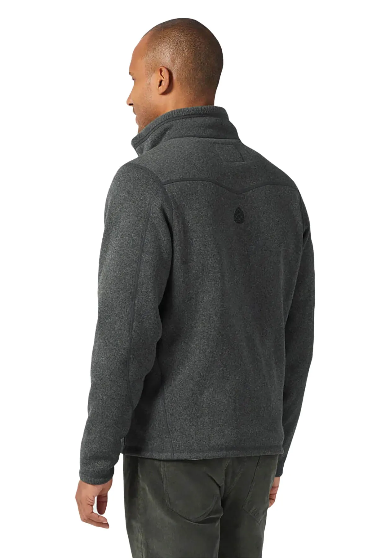 STIO Men's Wilcox Sweater Fleece Jacket, Abyss Heather