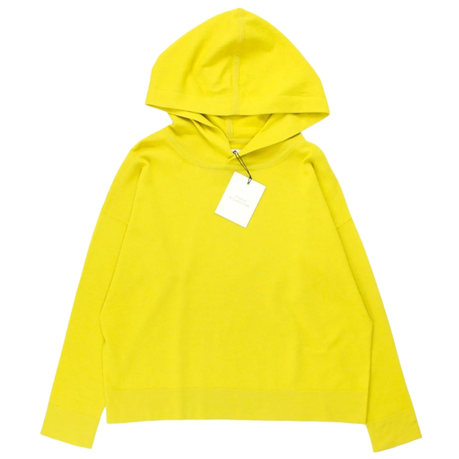 Studio Nicholson Mustard Felted Merino Hoodie