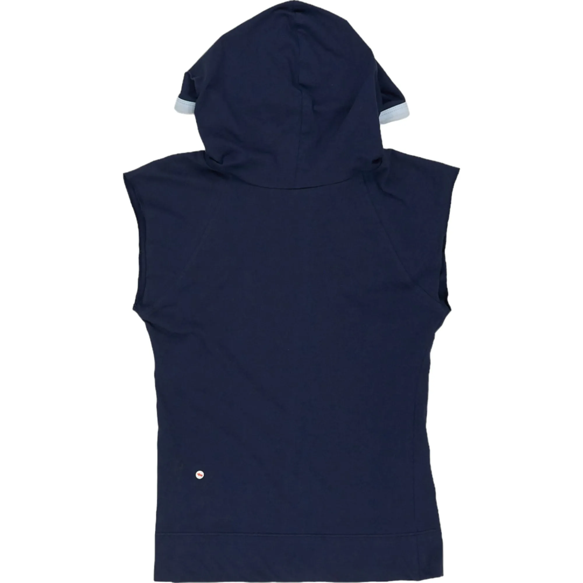 Stussy Navy Sleeveless Hoodie