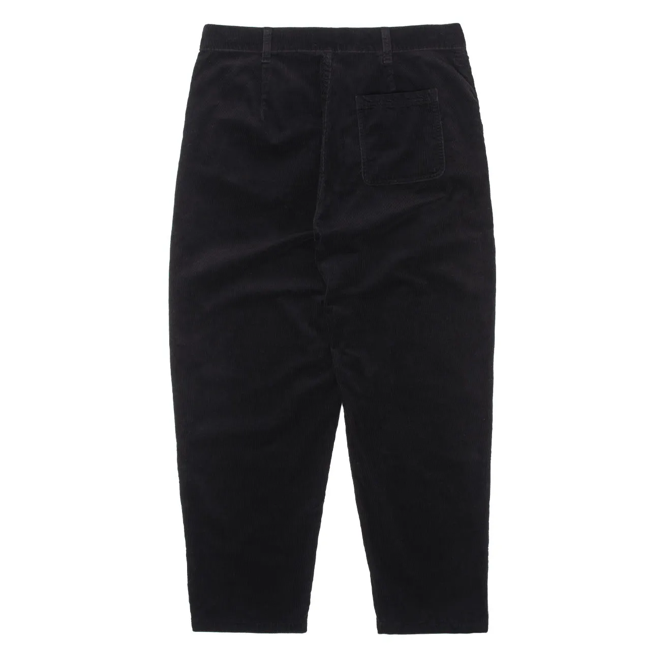 Sunspel Womens Corduroy Trousers Black