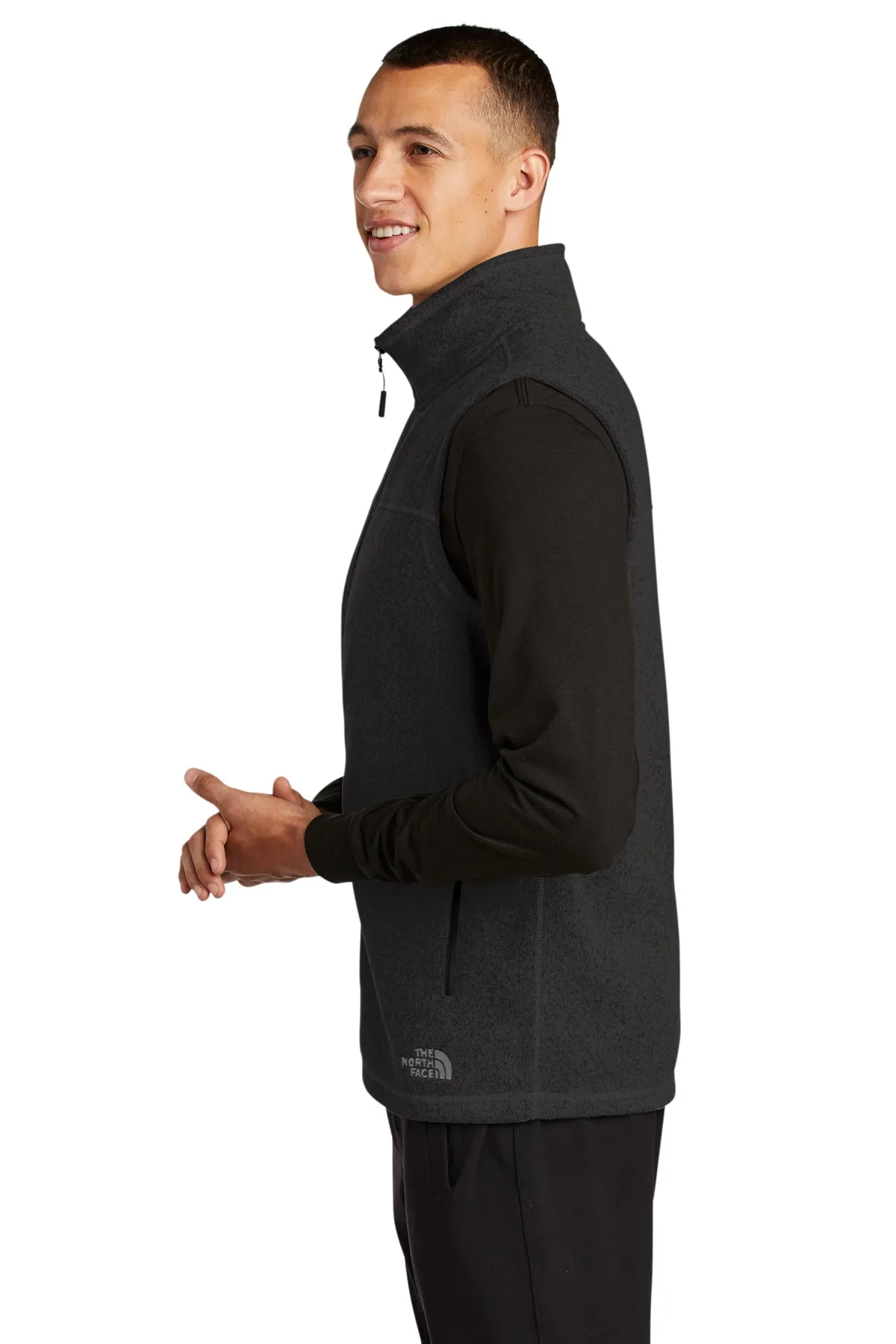 The North Face Sweater Fleece Vest TNF Black Heather